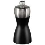 Peugeot FIDJI pepper mill beech wood matt black 12 cm #1