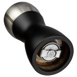 Peugeot FIDJI pepper mill beech wood matt black 12 cm #2