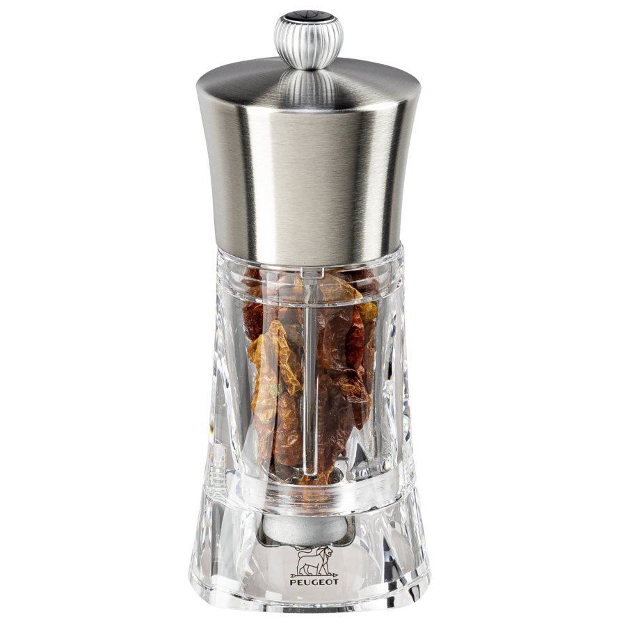 Peugeot OUESSANT Chili mill stl. steel/transparent 14cm #1