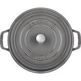 Staub 40509-312-0 sovsegryde 5,25 L Rund Grafit, Gr #4