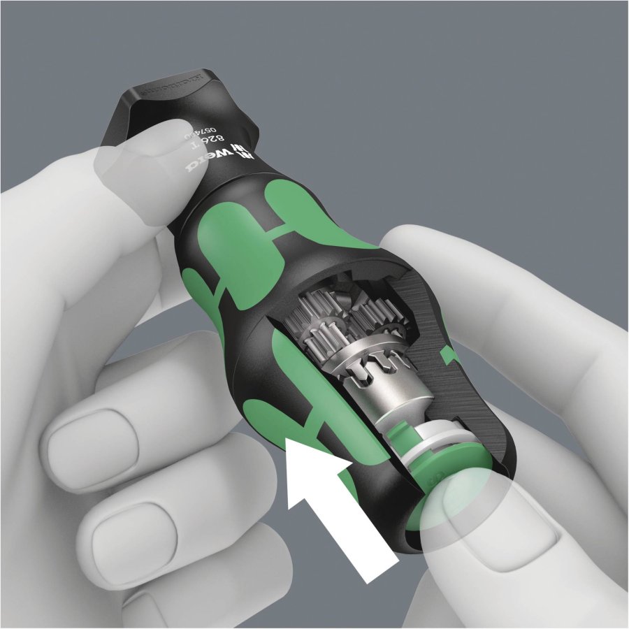 WERA 826 T Kraftform Turbo bit holder Rapidaptor #4