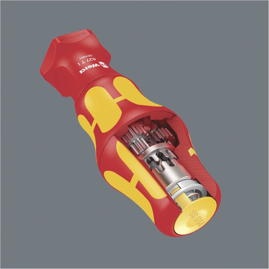 WERA 827 T i Kraftform Turbo hand holder #5