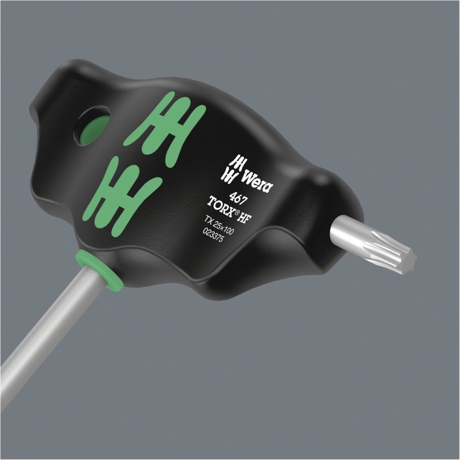 WERA 454/7 HF Set 1 screwdrivers T-handle #5