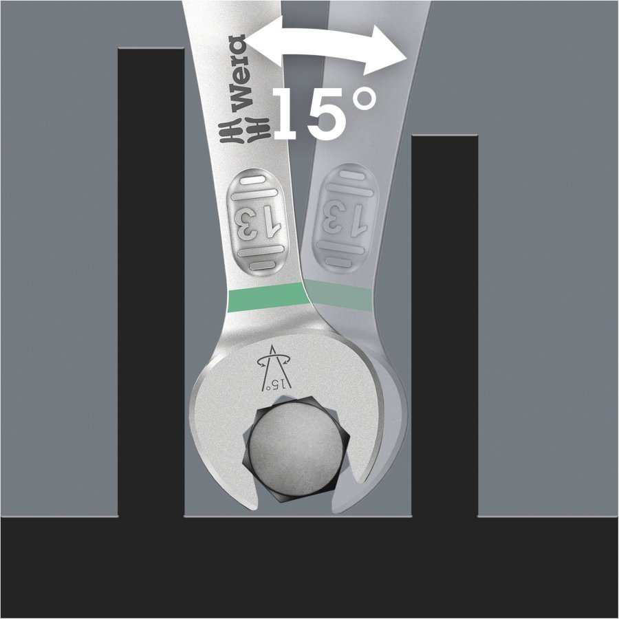 WERA 6003 Joker 5 Set 1 ring spanner set #3