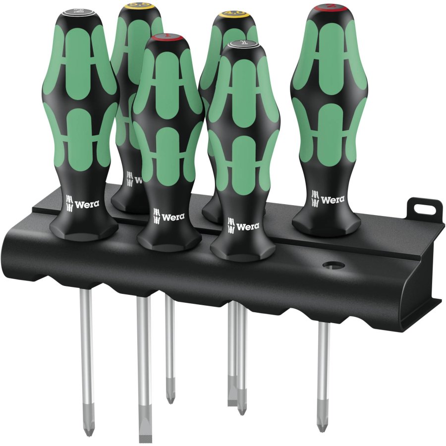 WERA 335/350/355/6 Kraftform Plus screwdriver set #1