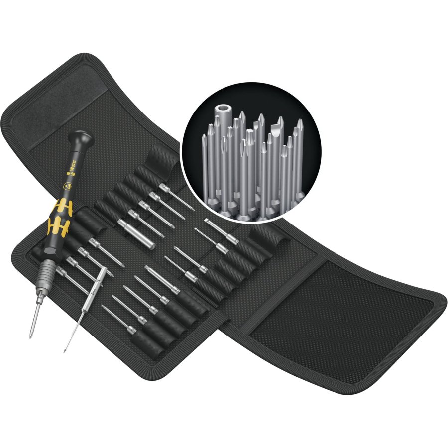WERA Kraftform Kompakt Micro 21 ESD 1 w. foldable pouch #1
