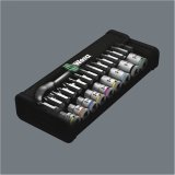 WERA 8100 SA 7 Zyklop Metal ratchet set push-through square #10