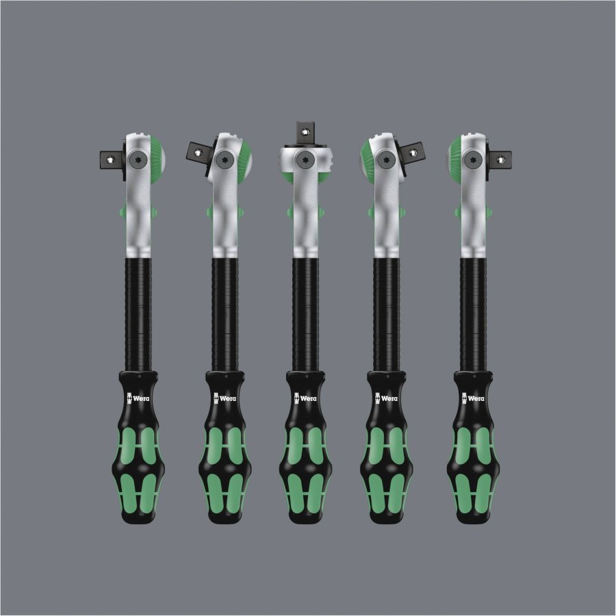 WERA 8100 SC 2 Zyklop Speed Ratchet set 1/2  drive metric #4