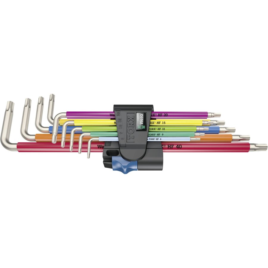WERA 3967/9 TX SXL Multicol. HF Stainless 1 L-key set #1