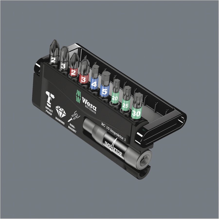 WERA Bit-Check 10 Impaktor 1 Bit-Check #3