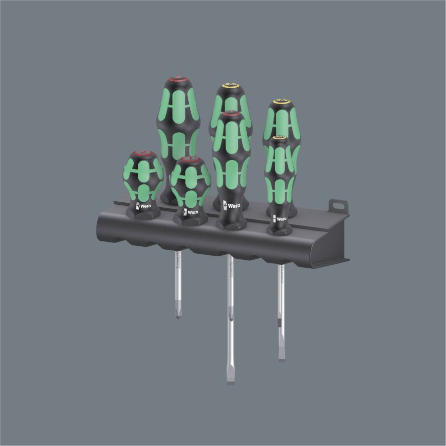 WERA 300/7 Mix 1 screwdriver set #8