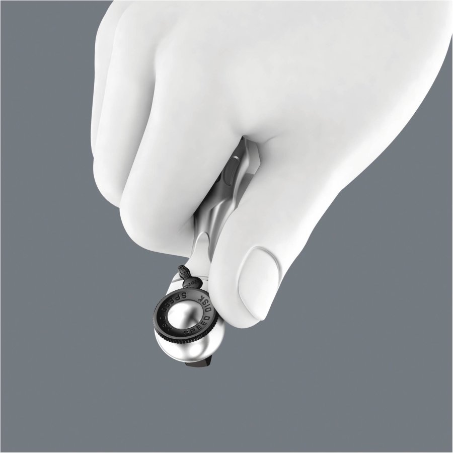 WERA 8008 A Zyklop Mini 3 Ratchet with 1/4  drive #5