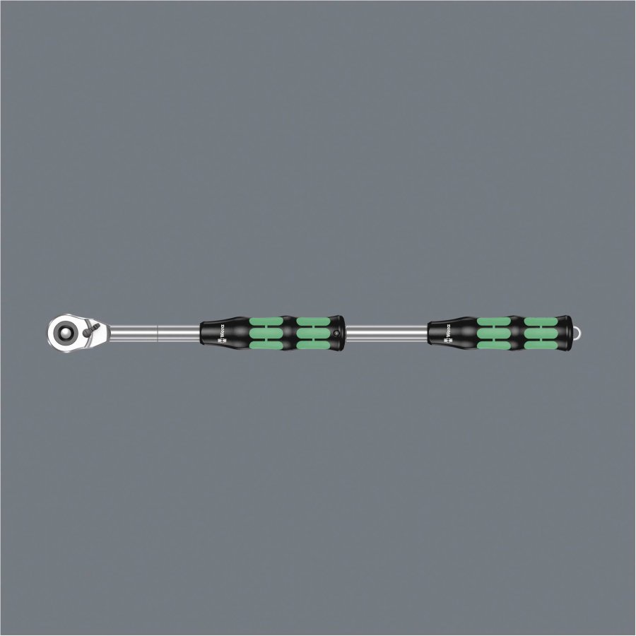 WERA Zyklop Hybrid Set w. 1/2  drive and handle extens. #8