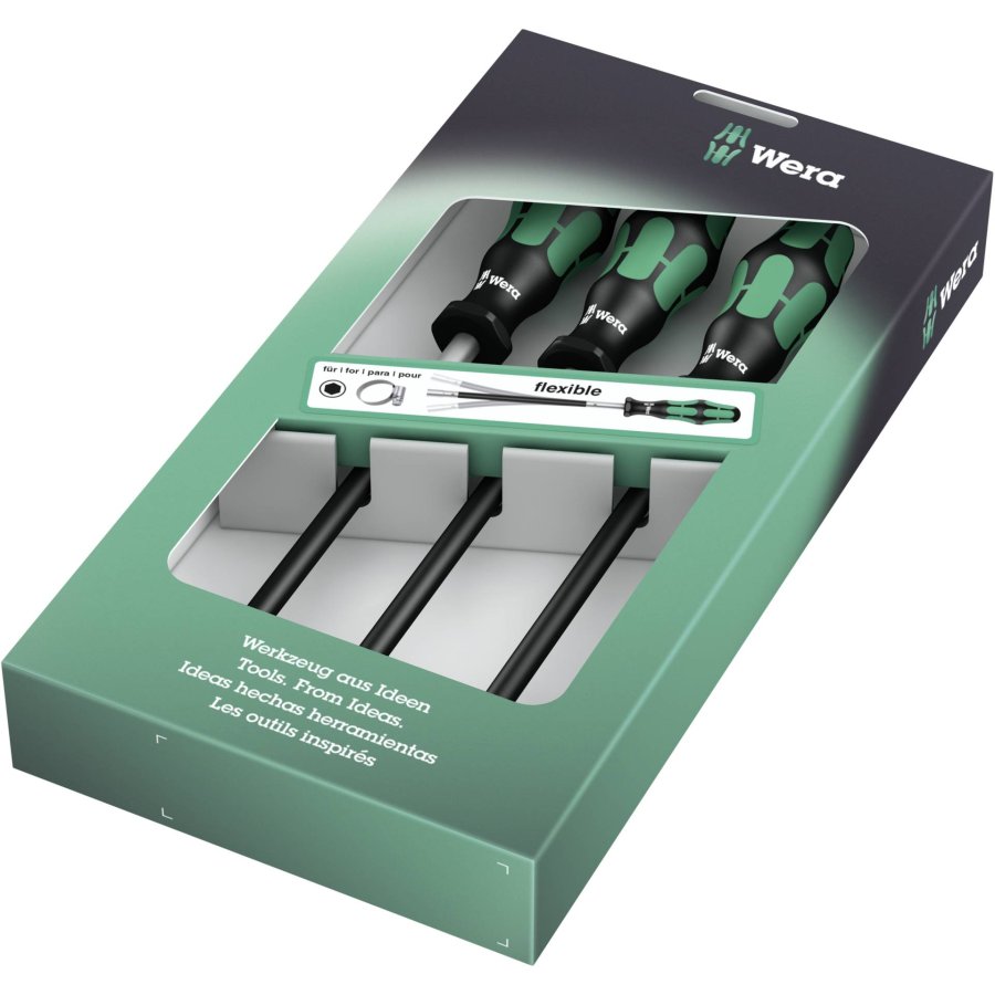 WERA 391/3 hose clamp screwdriver set #1