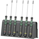 WERA 2035/6 B for electronic applic. screwdriver set + Rack #1
