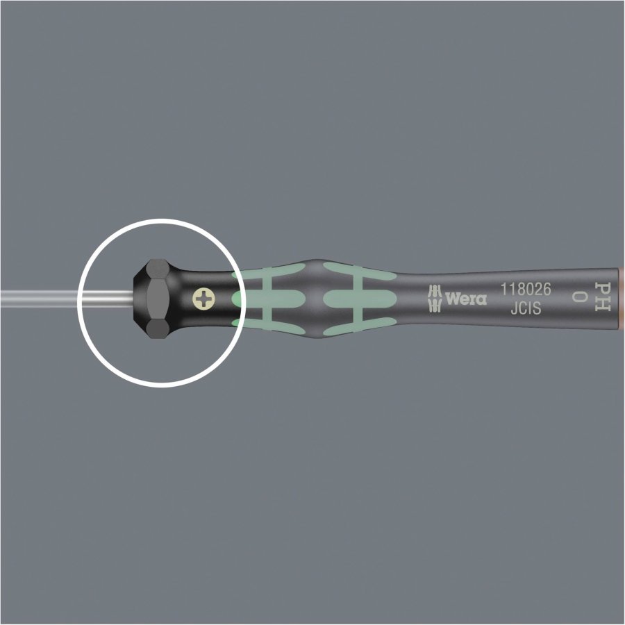 WERA 2035/6 B for electronic applic. screwdriver set + Rack #6