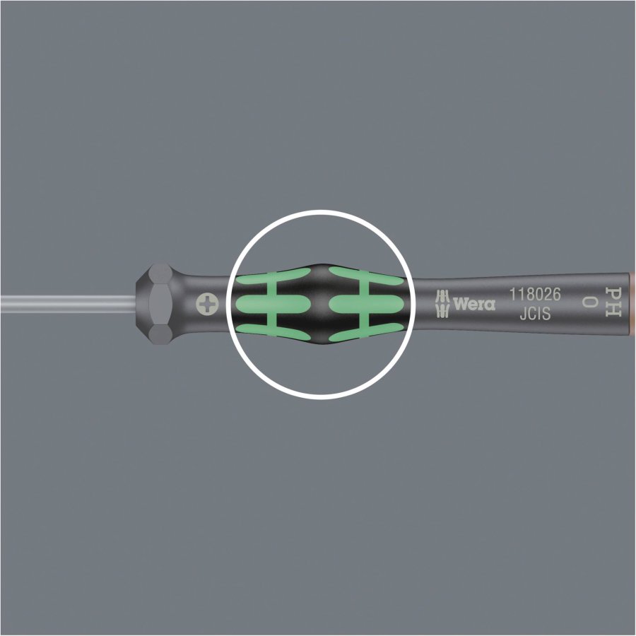 WERA 2035/6 B for electronic applic. screwdriver set + Rack #7