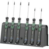 WERA 2052/6 for electronic applic. screwdriver set + Rack #1