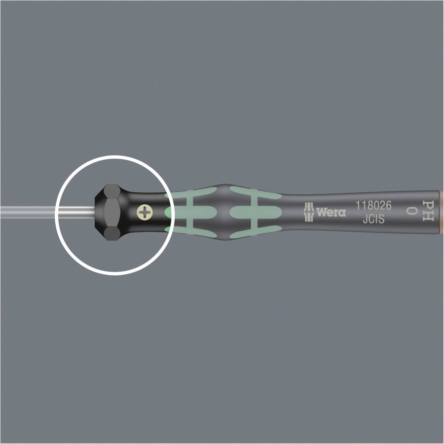WERA 2069/6 for electronic applic. screwdriver set + Rack #5