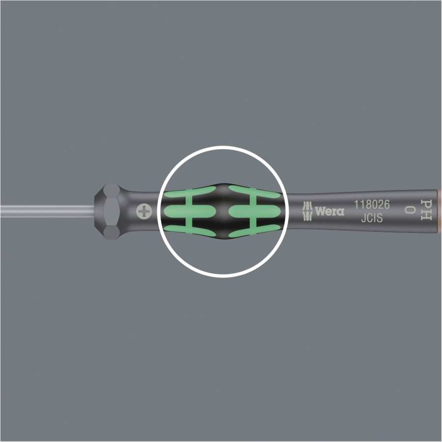 WERA 2069/6 for electronic applic. screwdriver set + Rack #6