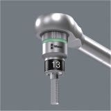 WERA Belt A 1 Zyklop socket set w. holding funtion 1/4  drive #5