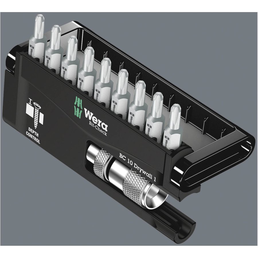 WERA Bit-Check 10 Drywall 1 Bits set #4