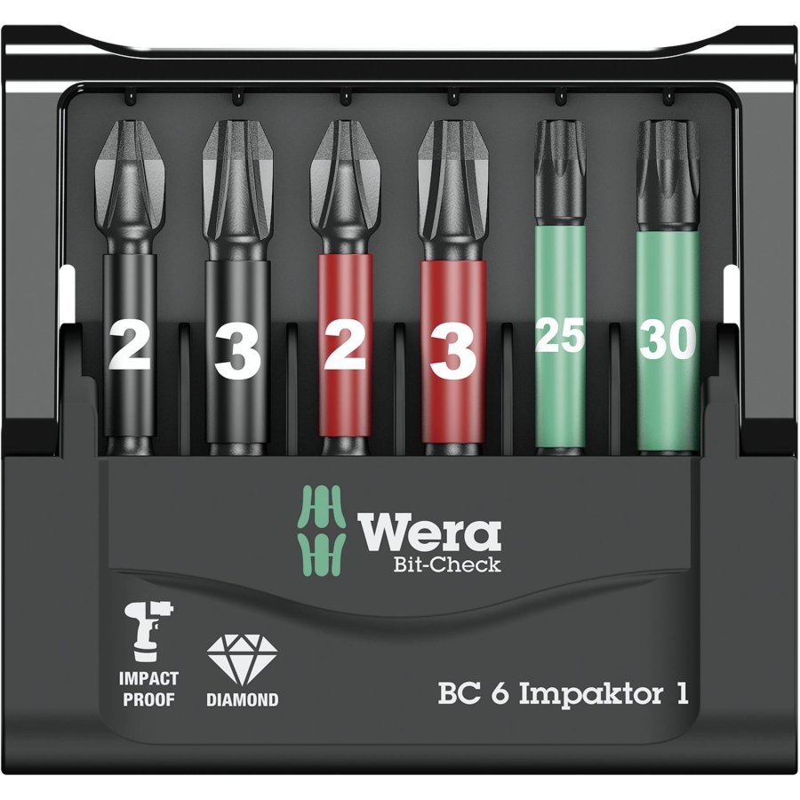 WERA Bit-Check 6 Impaktor 1 Bit-Check #2