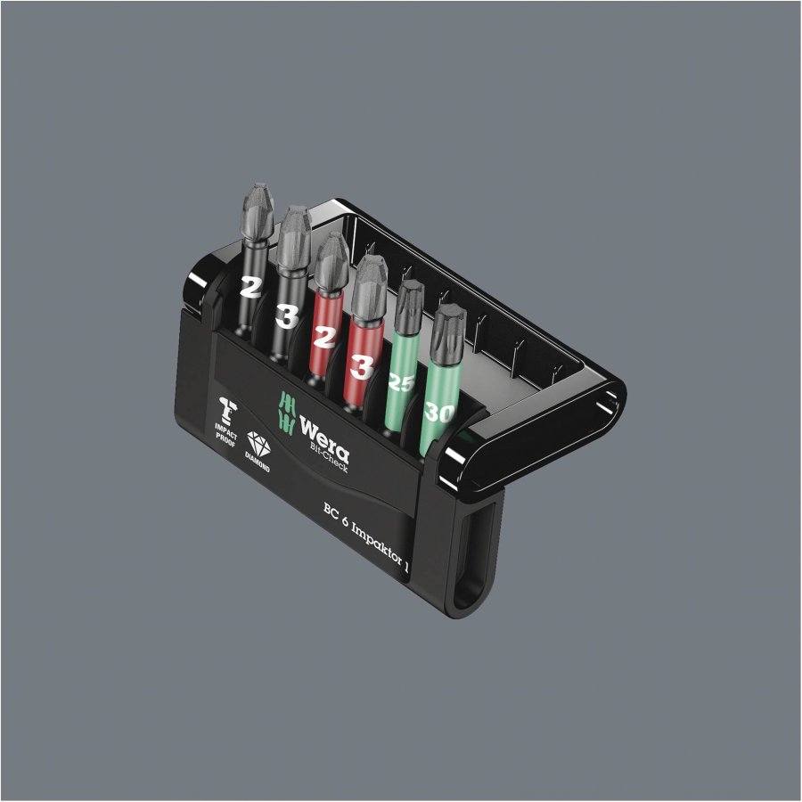 WERA Bit-Check 6 Impaktor 1 Bit-Check #3