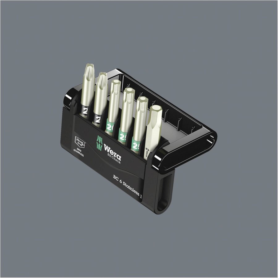 WERA Bit-Check 6 Stainless 1 SB Bit-Check #3