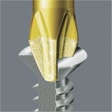 WERA Bit-Check 7 PZ Diamond 1 Bits + rapidaptor holder #6