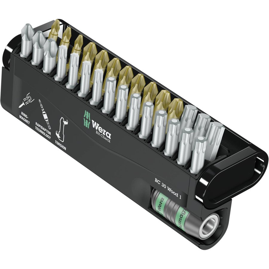 WERA Bit-Check 30 Wood 1 Bit-Check #1