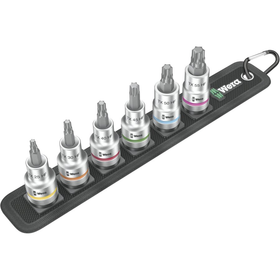WERA Belt C 3 TORX HF Zyklop bit socket set TORX w. holding func. #1