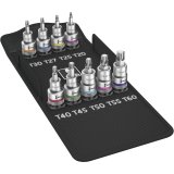 WERA 8767 C TORX HF 1 Zyklop bit socket set TORX w. holding func. #1