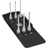 WERA 8740 C HF 2 Zyklop Bit socket set hexagon socket #1