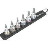 WERA Belt C 2 Zyklop Bit socket set hexagon socket w. holding f. #1