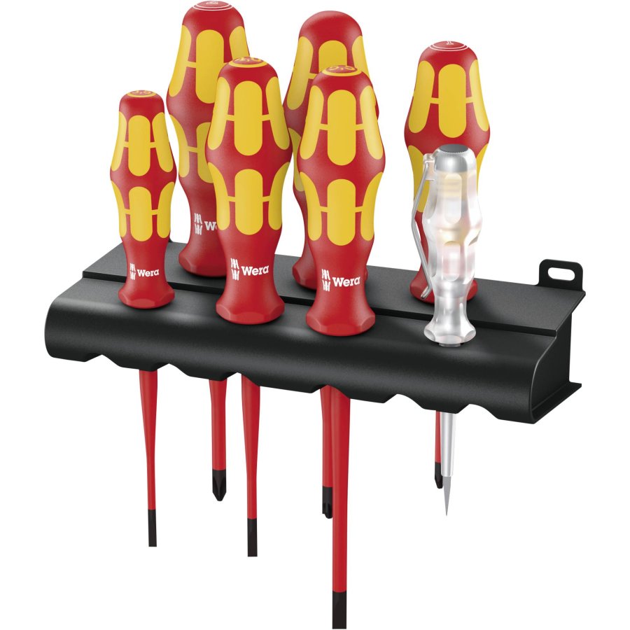 WERA 160 iS/7 Rack screwdriver set Kraftform Plus Series 100 #1
