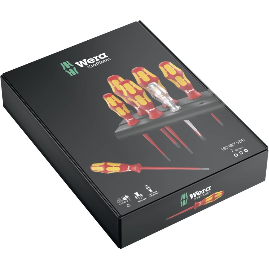 WERA 160 iS/7 Rack screwdriver set Kraftform Plus Series 100 #2