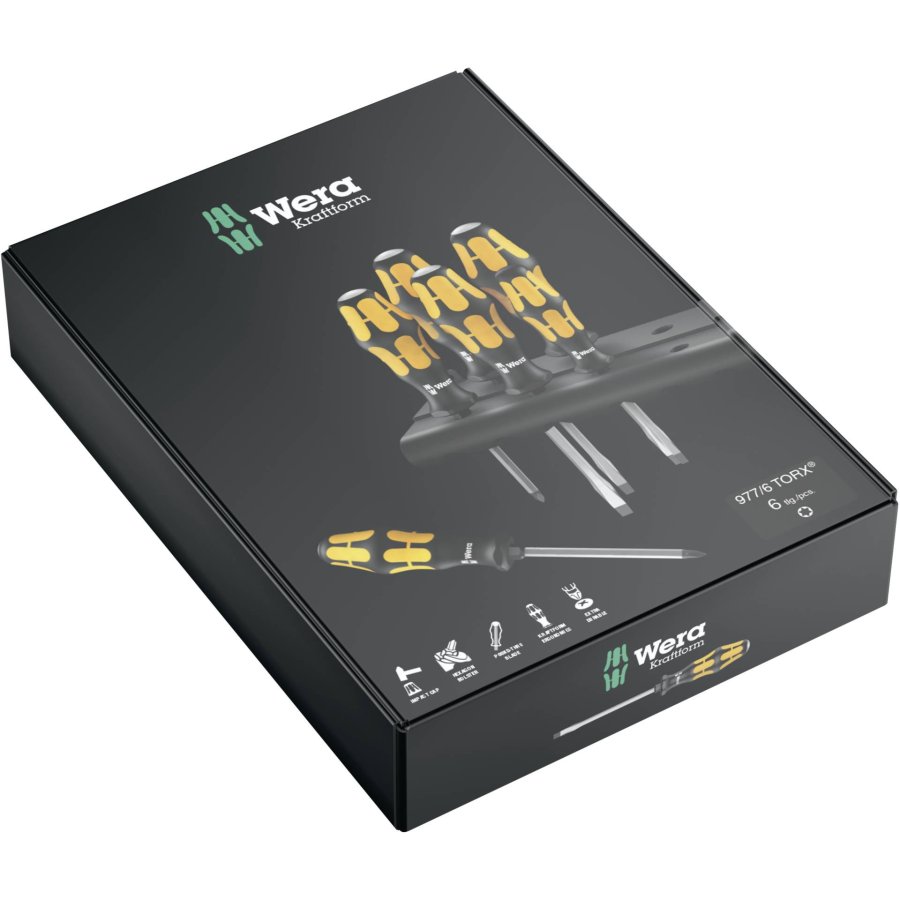 WERA 977/6 TORX Kraftform Wera screwdriver set #2