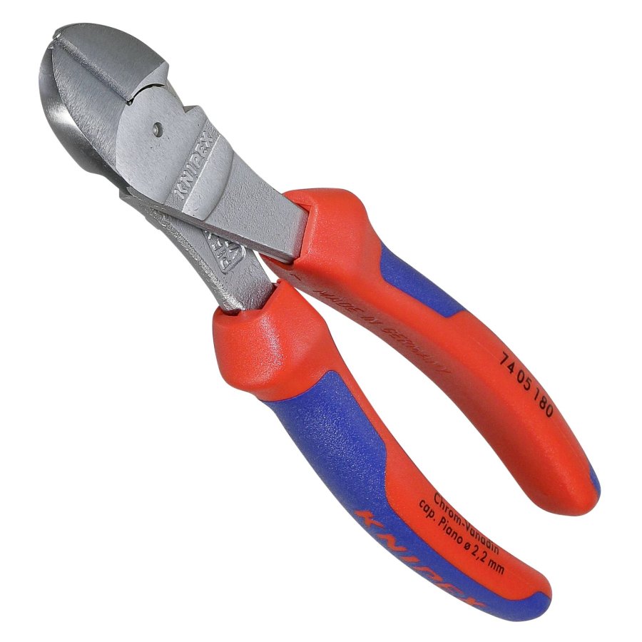 KNIPEX diagonal cutting nippers atramentized 180 mm #1