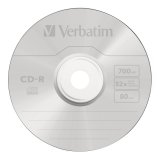1x50 Verbatim Data Life Plus CD-R 80, 52x Speed, Spindle #3