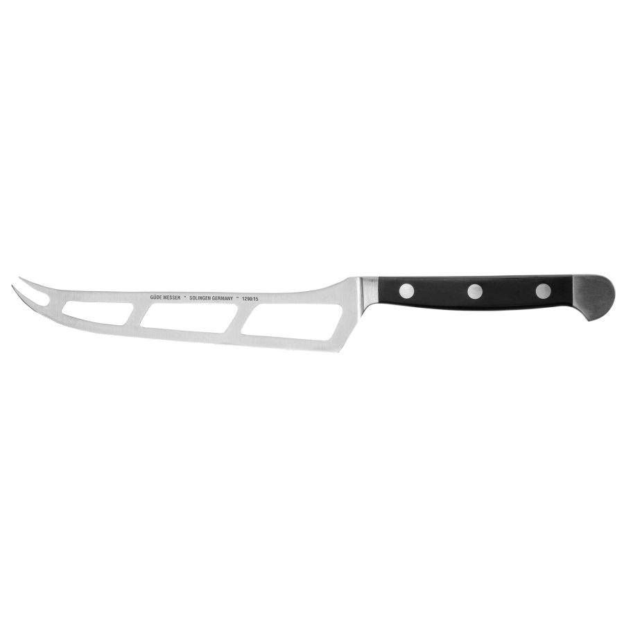 GÃ¼de Alpha cheese knife    15 cm POM black 1290/15 #1