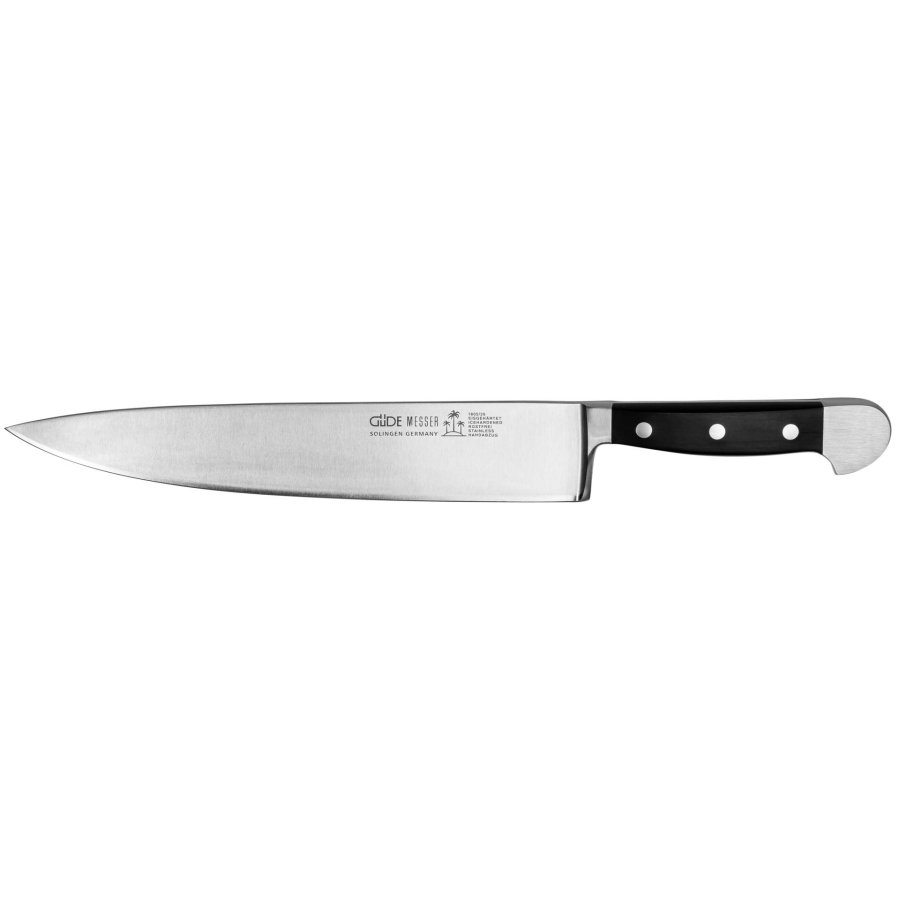 GÃ¼de Alpha cooking knife 26 cm POM black 1805/26 #1