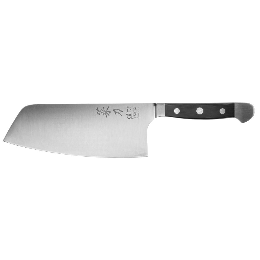GÃ¼de Alpha cooking knife Chai Dao POM black 16 cm 1742/16 #1