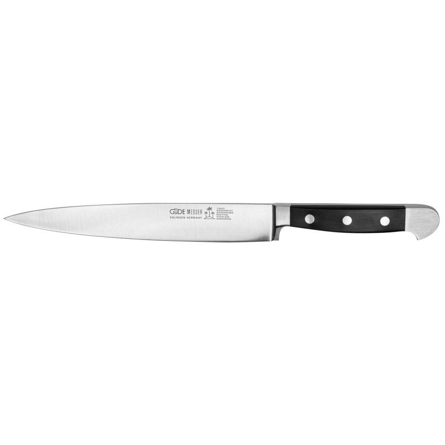 GÃ¼de Alpha ham knife 21 cm POM black 1765/21 #1