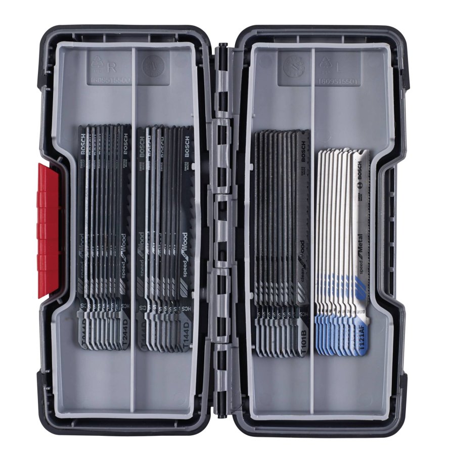 Bosch Jigsaw blade kit w. Box Top Seller Wood/Metal 40.tl #1