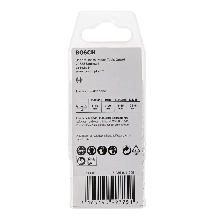 Bosch Jigsaw blade kit 15 pcs Wood and Metal #3