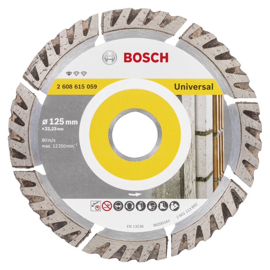 Bosch Diamond Abrasive Blade 125x22,23 Stnd. universal Speed #2
