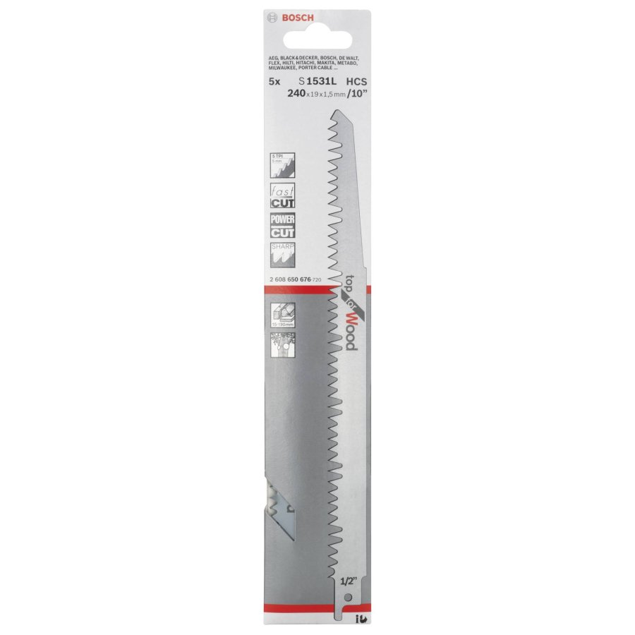 Bosch 5 saber saw blade 1531 L #1