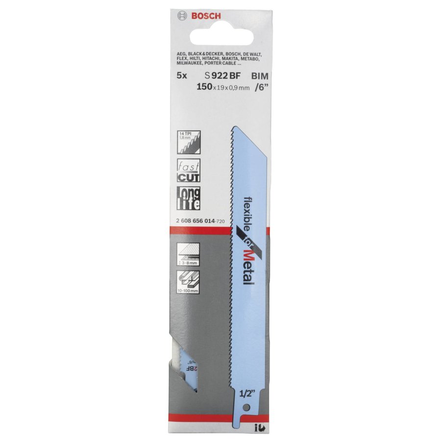 Bosch 5 saber saw blade S 922 BF #1