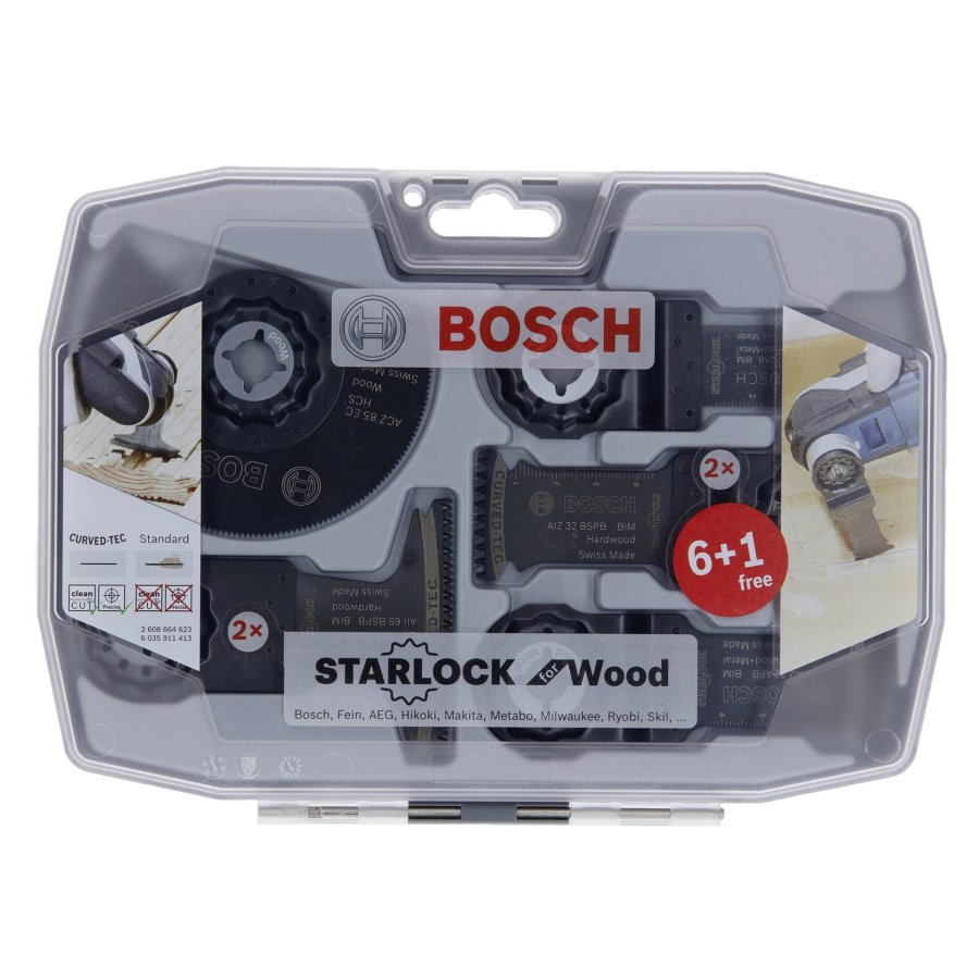 Bosch Best of Wood Starlock-Set for Wood and Metal 7 pcs #1